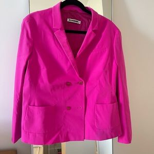 Hot Pink Jil Sander Blazer